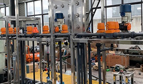 Plastic Valves for Glass Panel Processing